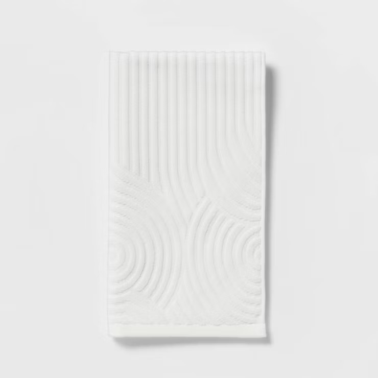 Cloud Geo Towel White - Threshold™ | Target