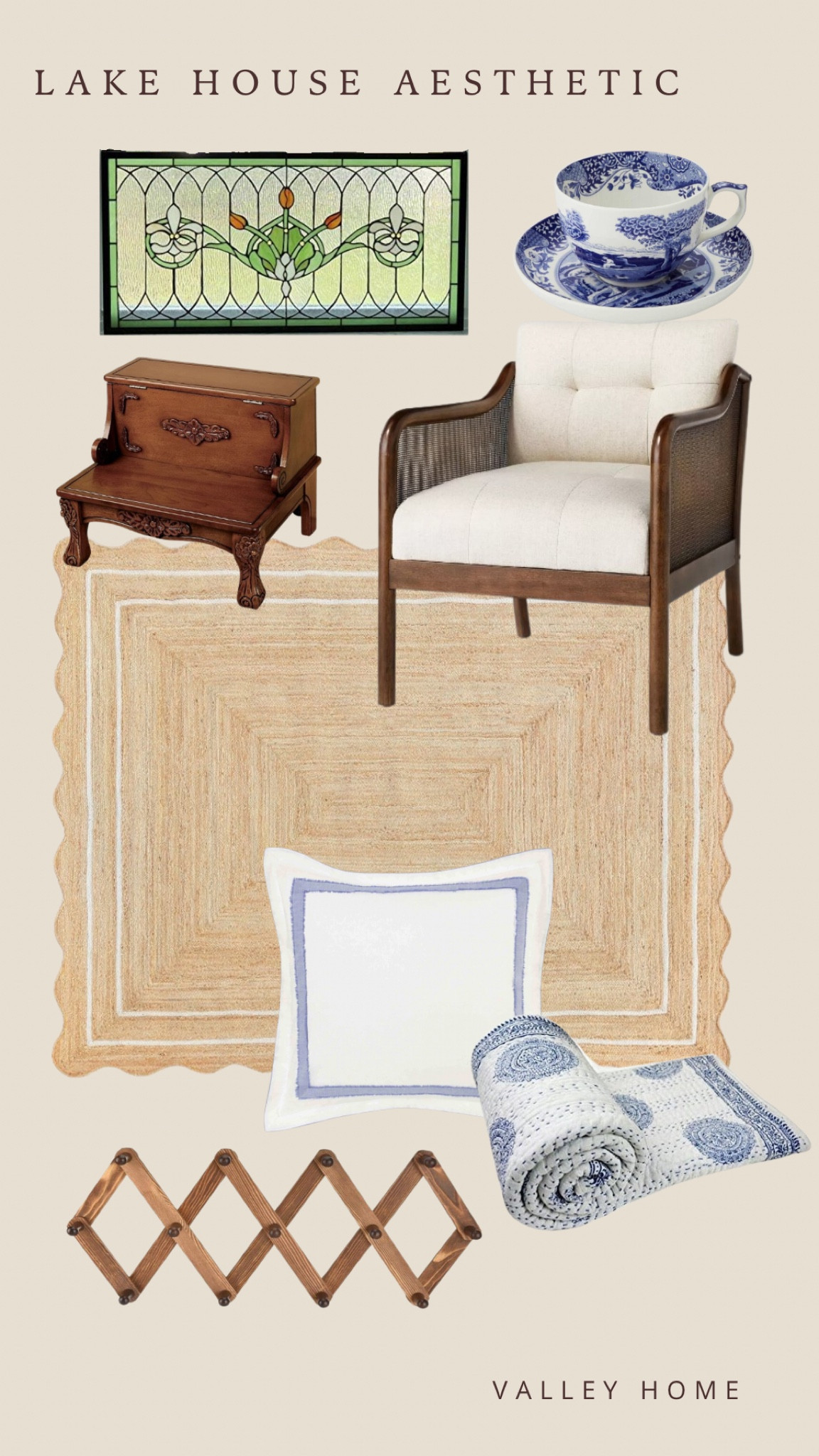 Lake house aesthetic French country living room decor cottage core


#LTKhome