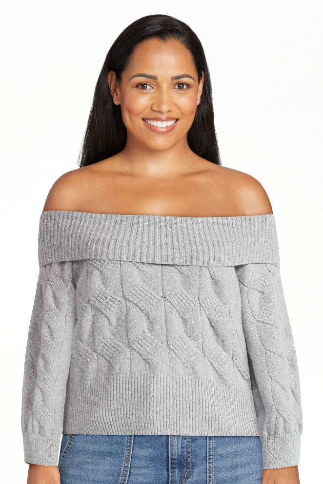 Madden NYC Women's Marilyn Sweater, Midweight, Sizes XXS-XXL - Walmart.com | Walmart (US)
