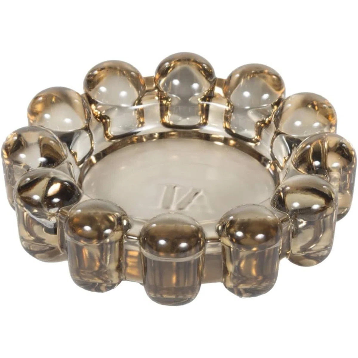 Glass Bubble Candle Dish – Decorative Tray for Votives, Tea Lights, Diffusers & Jewelry, Modern... | Wayfair North America