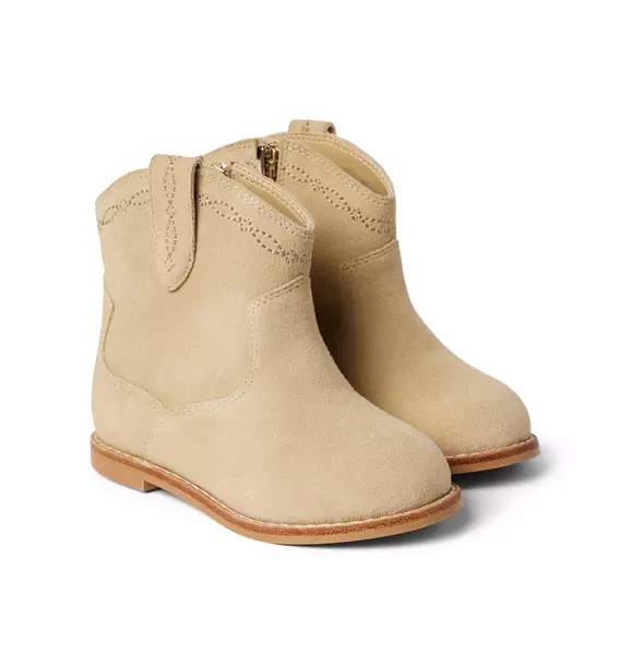 Leather Western Bootie | Janie and Jack