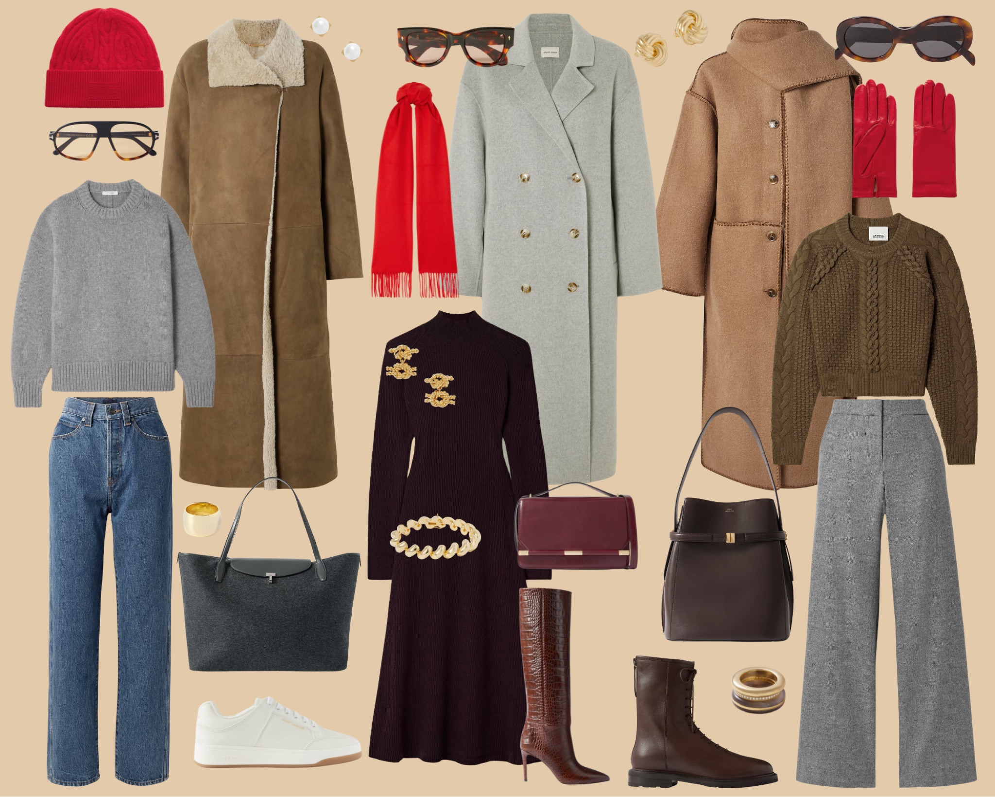 As much as we would all like spring to be here, we have a few more months of winter to contend with so we might as well lean into it with some chic winter wardrobe essentials from @Net-a-Porter. Add a pop of red to all of them to brighten up the coldest days. #netaporter #ad

#LTKSeasonal #LTKStyleTip #LTKWorkwear