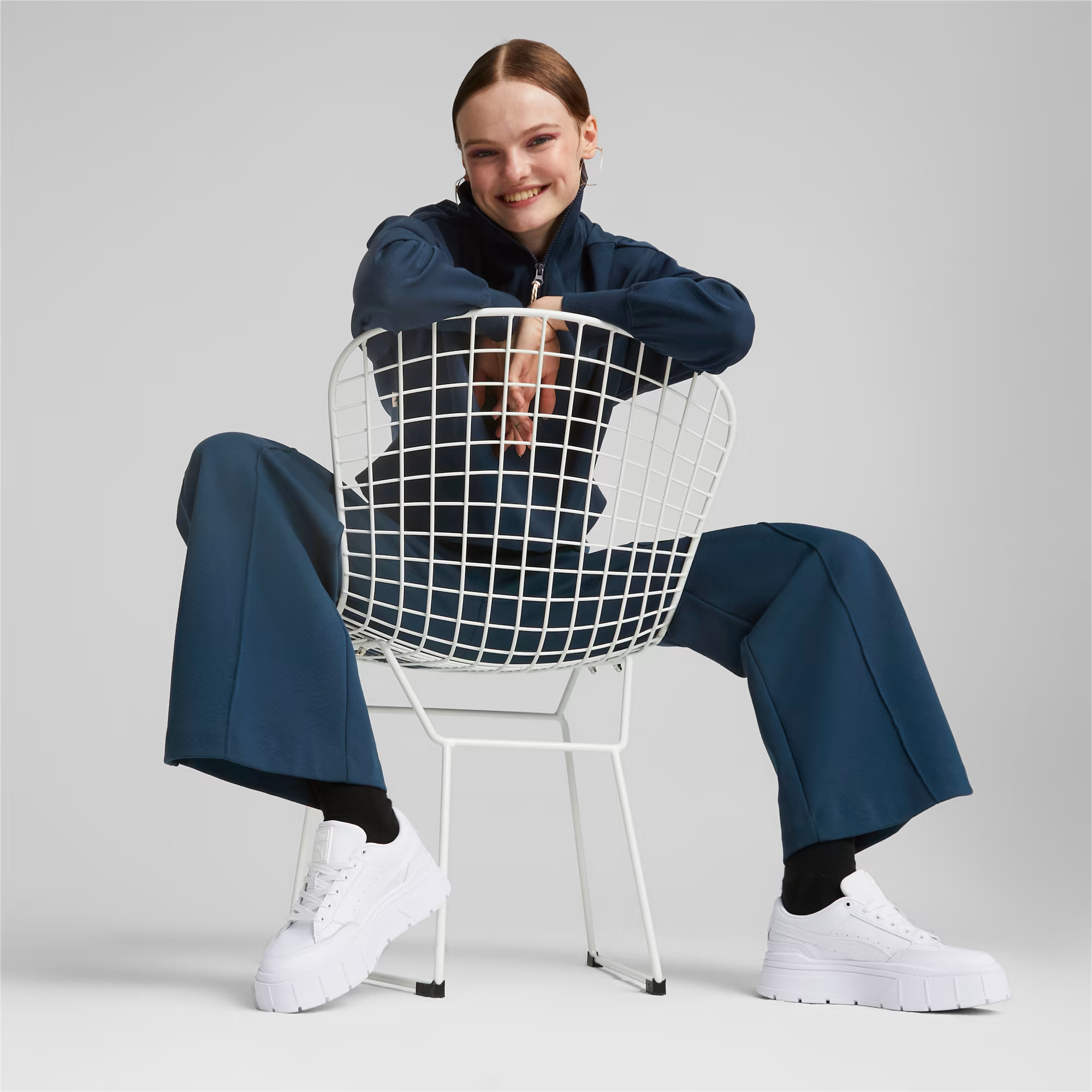 Mayze Stack Leather Sneakers Women | PUMA UK