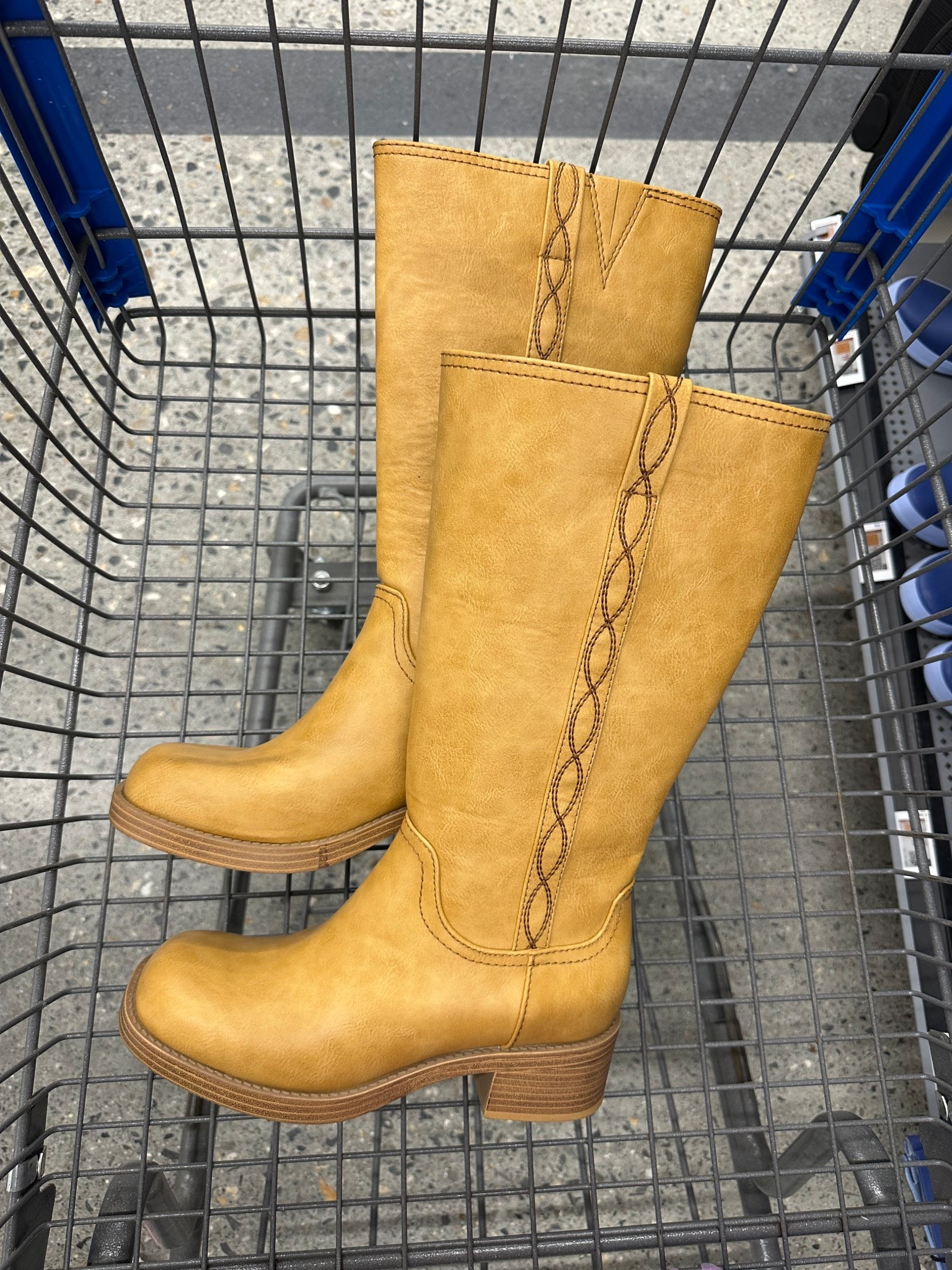 Viral Walmart boots ringing up $21 in store! Scan in the app 🤌🏼🤌🏼

#LTKmomlife #LTKWorkwear #LTKSaleAlert