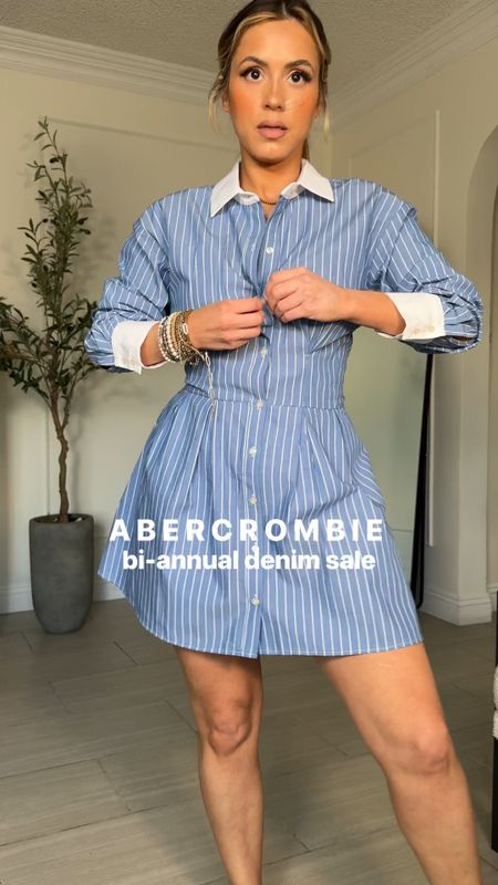 @Abercrombie Bi-annual sale PICKS 🙌🏼 #ad

Shirt dress | XS
Denim dress | Small
Jeans are the color DARK size 27R
Button up | Small
Jacket | Medium (runs small)
Mini skirt | size 27
Bodysuit | Small
Blazer | Medium


#LTKMostLoved #LTKsalealert #LTKU