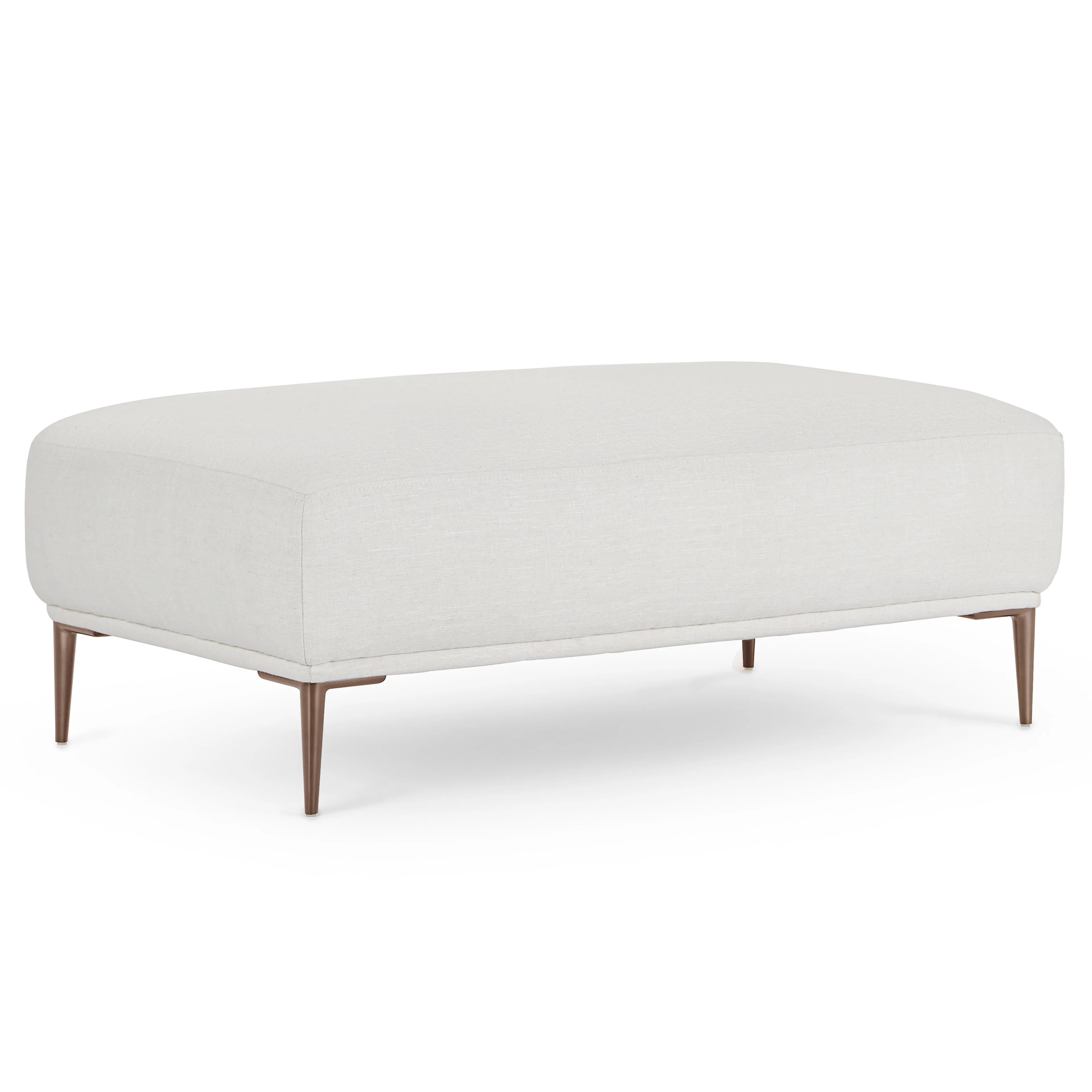 Abisko 45.5" Ottoman - Quartz White | Article