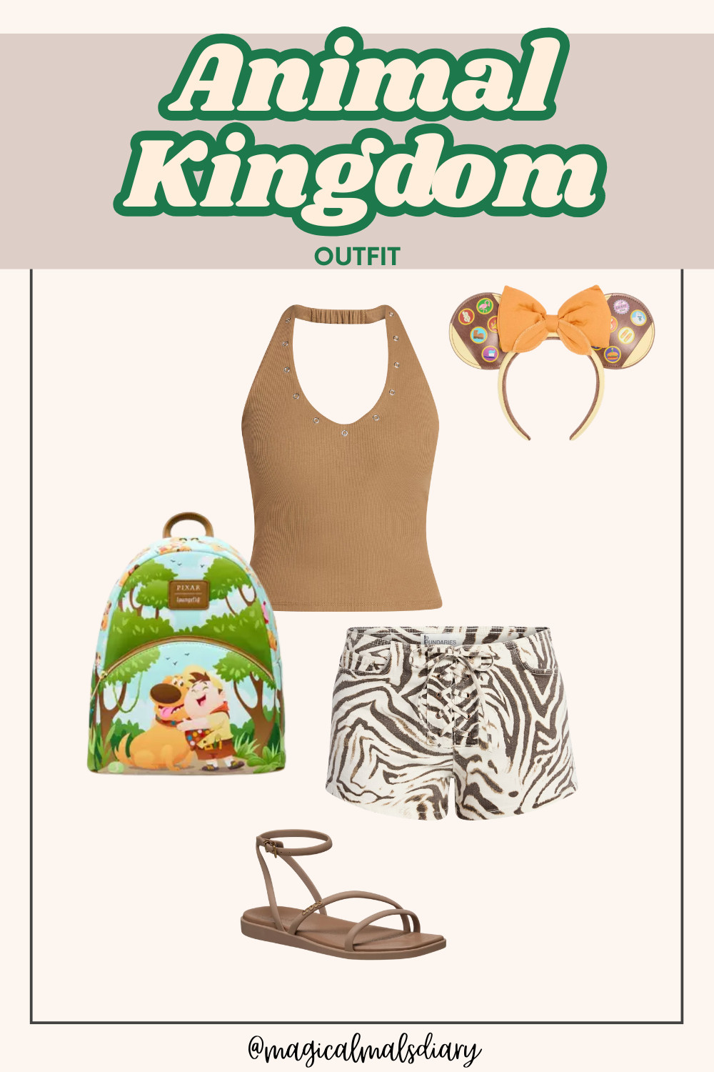 Disney Animal Kindom Outfit idea.Outfit from Walmart! #disneyoutfit