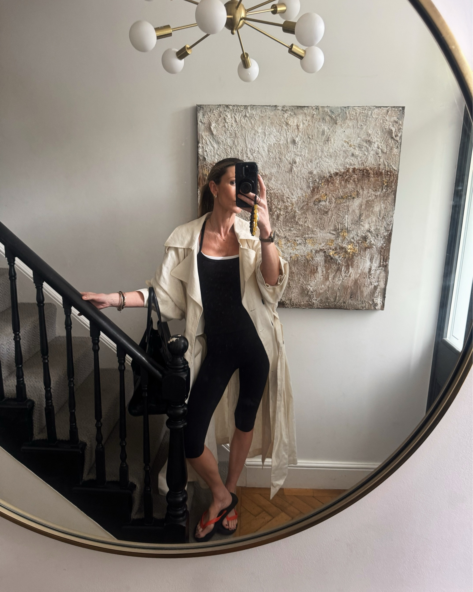 This weeks looks… the last is definitely my finest 🤍

1. A long trench over workout wear instantly adds some drama. This one’s old but found it on eBay and linked as well as some other beauties. 
2. The most beautiful detail from a highstreet gem of a jacket. I fell HARD for this. 
3. Love these cropped tailored off white trousers for spring. Something about all white with black accents that just looks pulled together without all the effort. 
4. Early morning mat Pilates calls for layers. 
5. The softest wool jacket - and has this cute neck detail which gives it a unique little scarf design when it’s buttoned up. 
6. A numbing cream beard. It was time for my polynucleotides… always get excited to see how my skin changes over the next few weeks and months post treatment. 

#LTKspring #LTKuk