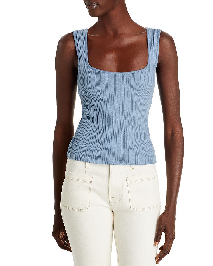 Ribbed Knit Tank Top | Bloomingdale's (US)