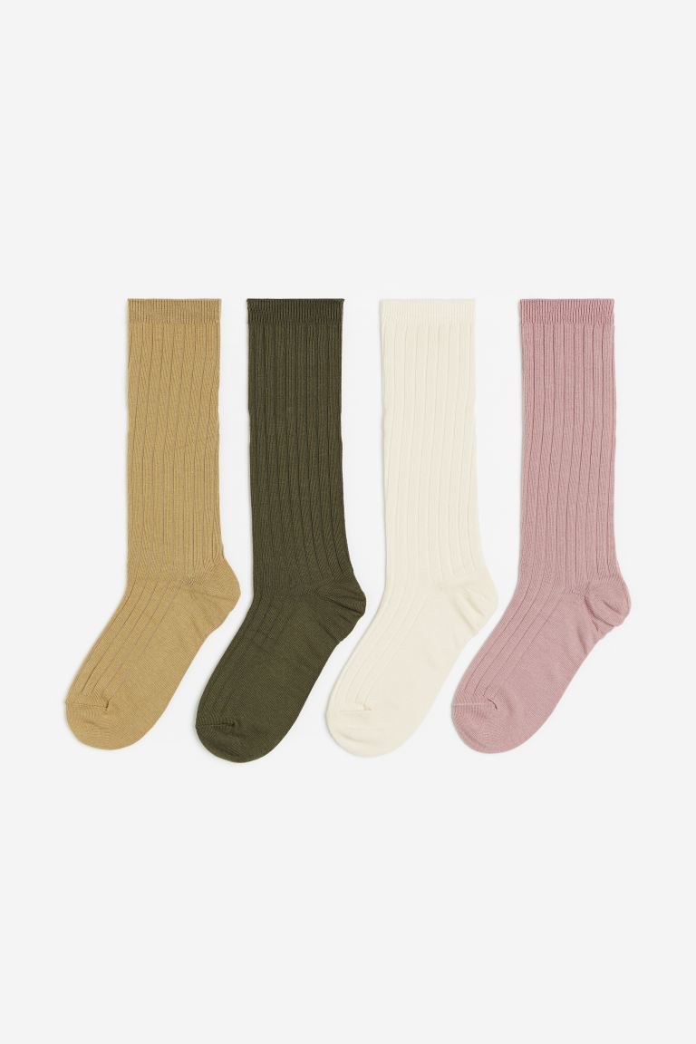 4-pack knee socks | H&M (UK, MY, IN, SG, PH, TW, HK)