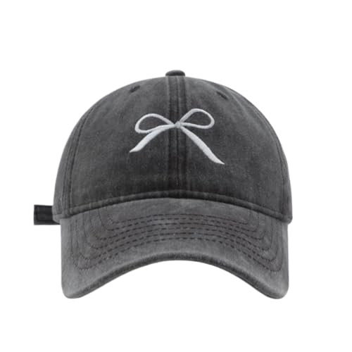 Women Embroidered Bow Baseball Hat Embroidery Bow Versatile Hat for Spring Breathable Hat for Adu... | Amazon (US)