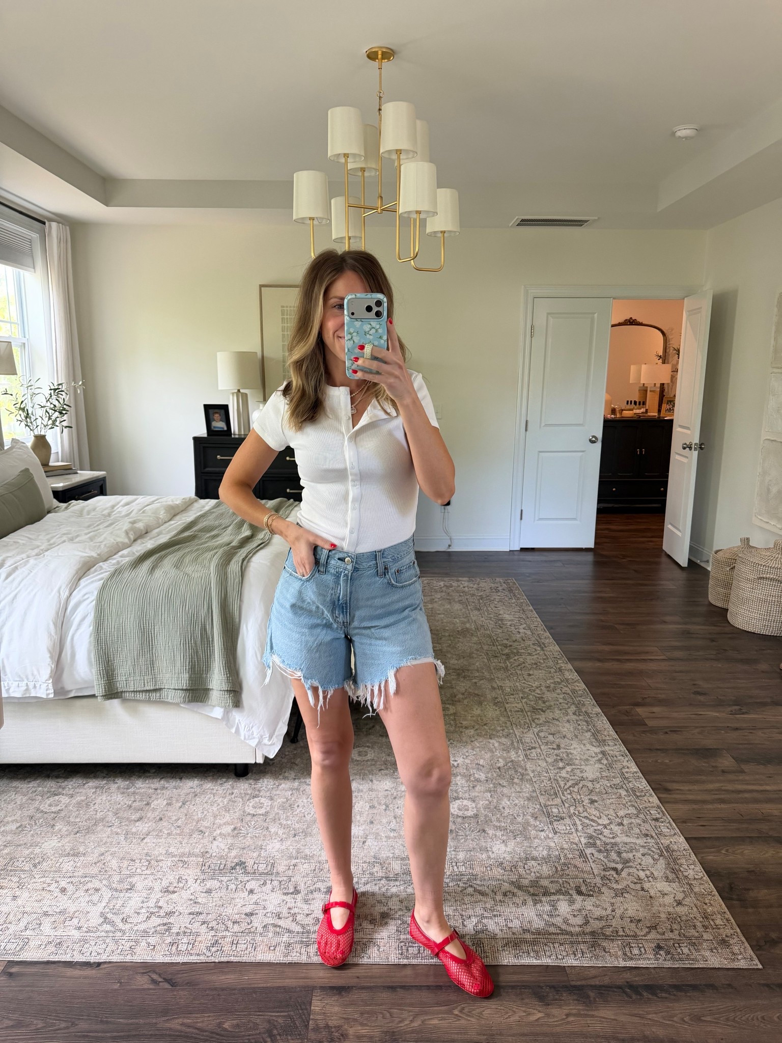 OOTD | 04.11.2026 (my top is from Quince, but no longer available. Linked a nearly identical option!) 