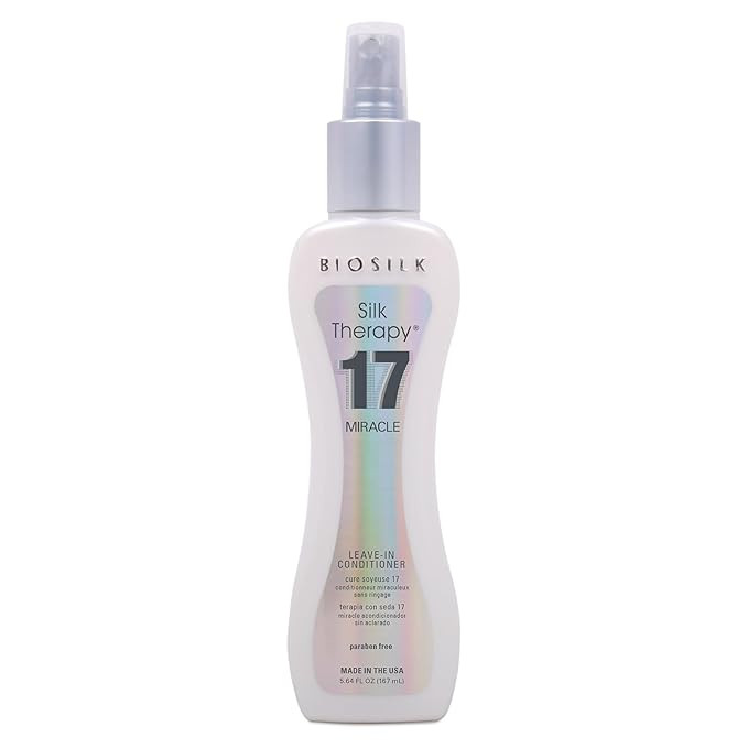 BioSilk Silk Therapy Miracle 17 Leave-In Conditioner, Reconstructs & Repairs Dry & Damaged Hair, ... | Amazon (US)