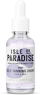 Isle of Paradise Self Tanning Drops - Color Correcting Self Tan Drops for Gradual Glow, Vegan and... | Amazon (US)