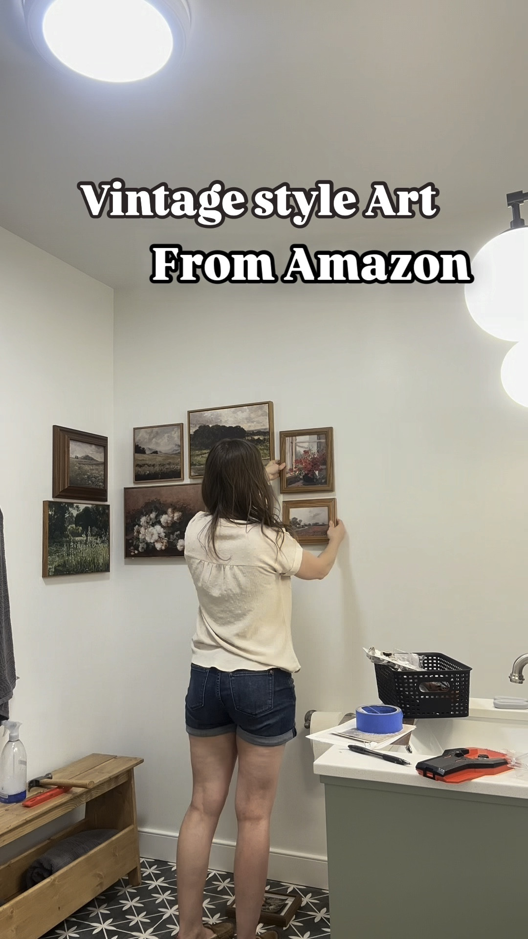 Add vintage art for a sophisticated look! 

#LTKVideo #LTKHome