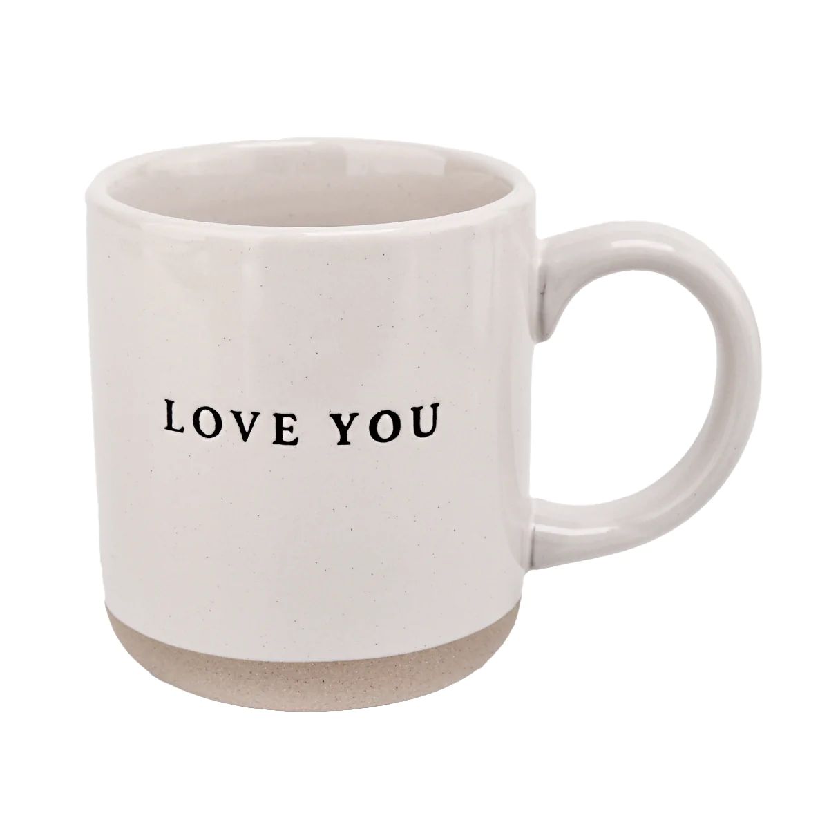 Love You Stoneware Coffee Mug | Sweet Water Decor, LLC