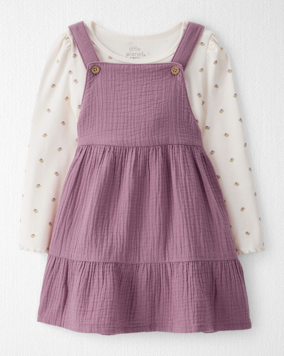 Toddler Girl 2-Piece Organic Cotton Jumper Set - Little Planet | Carter's | Carter's Inc