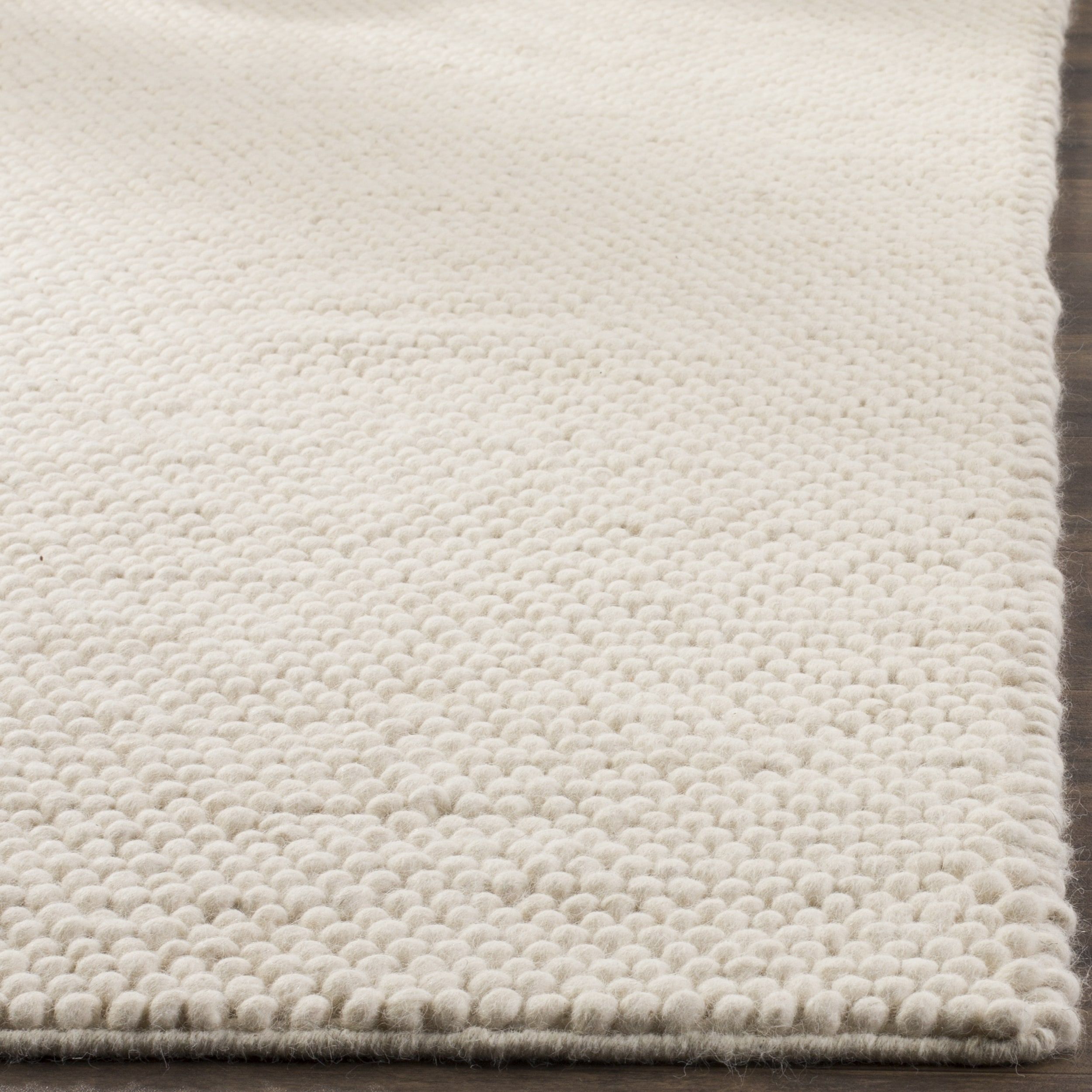 Safavieh Natura Hand-Tufted Ivory Wool Area Rug - 9' X 12' | Bed Bath & Beyond
