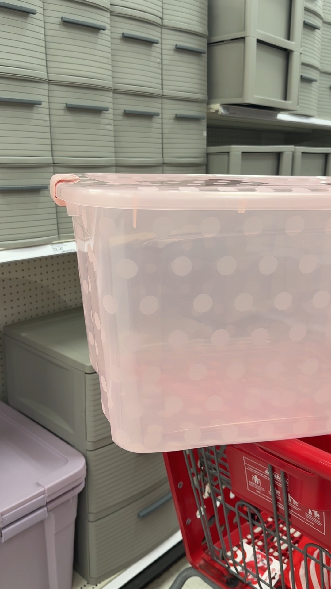 Cute polka dot storage bins 

#LTKKids #LTKdayinmylife #LTKHome