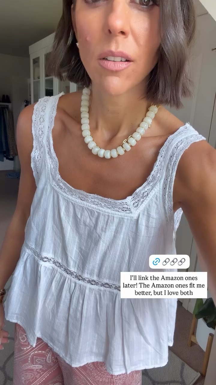 I’ll link the Amazon ones later! The Amazon ones fit me better, but I love both