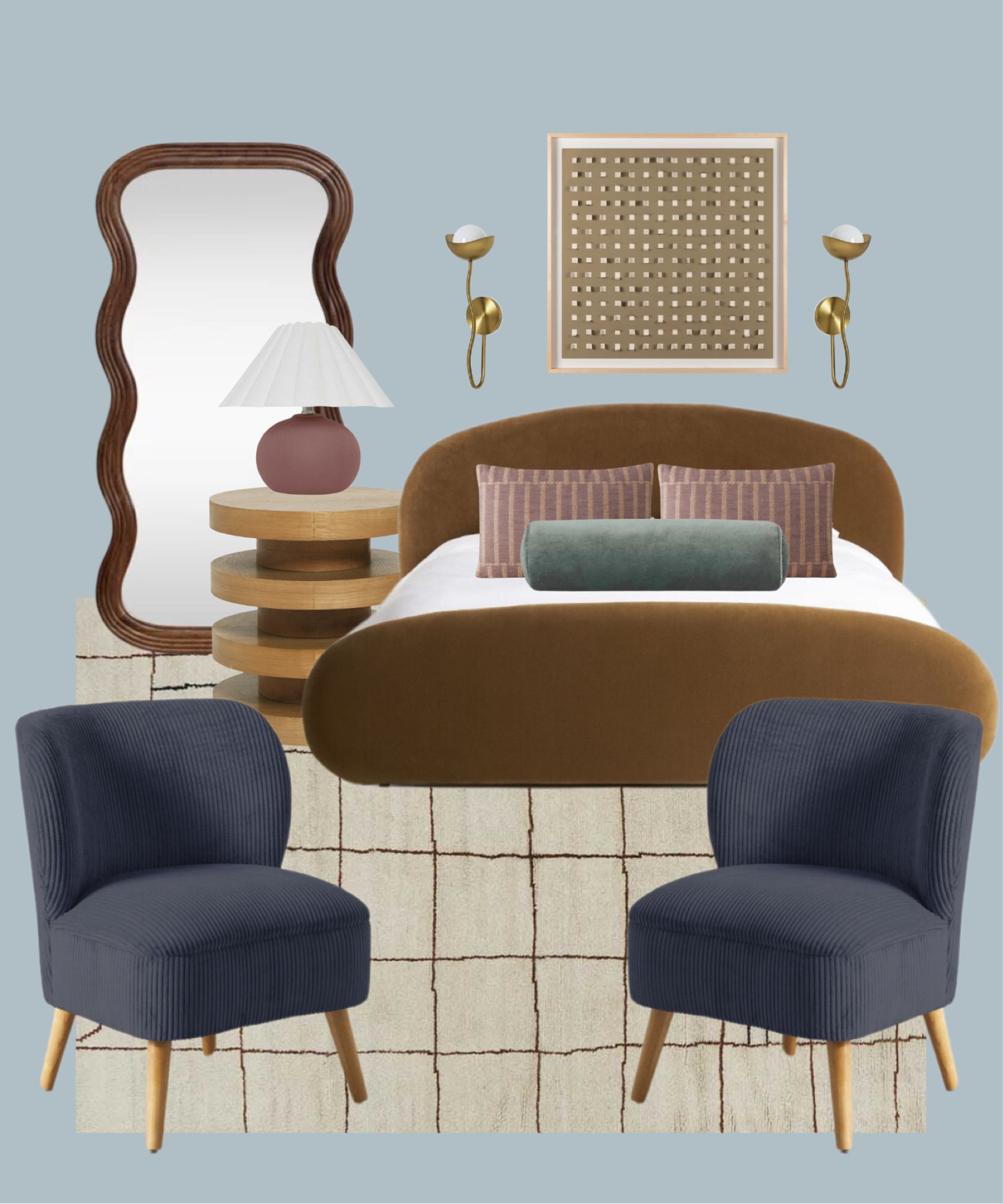 Bedroom inspo! For those who like a more neutral color palette- but still want something colorful, fun, and with a lot of personality! 

#designinspo #bedroomdesign #bedroominspo 


#LTKhome #LTKU #LTKfamily