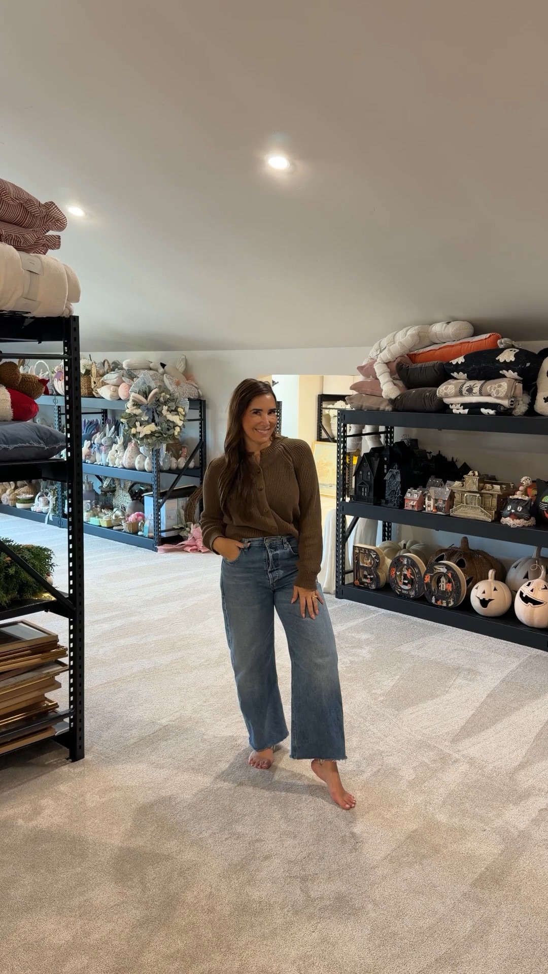 Part ✌🏼 of my holiday storage room! Everything I used here

#LTKHome #LTKSeasonal