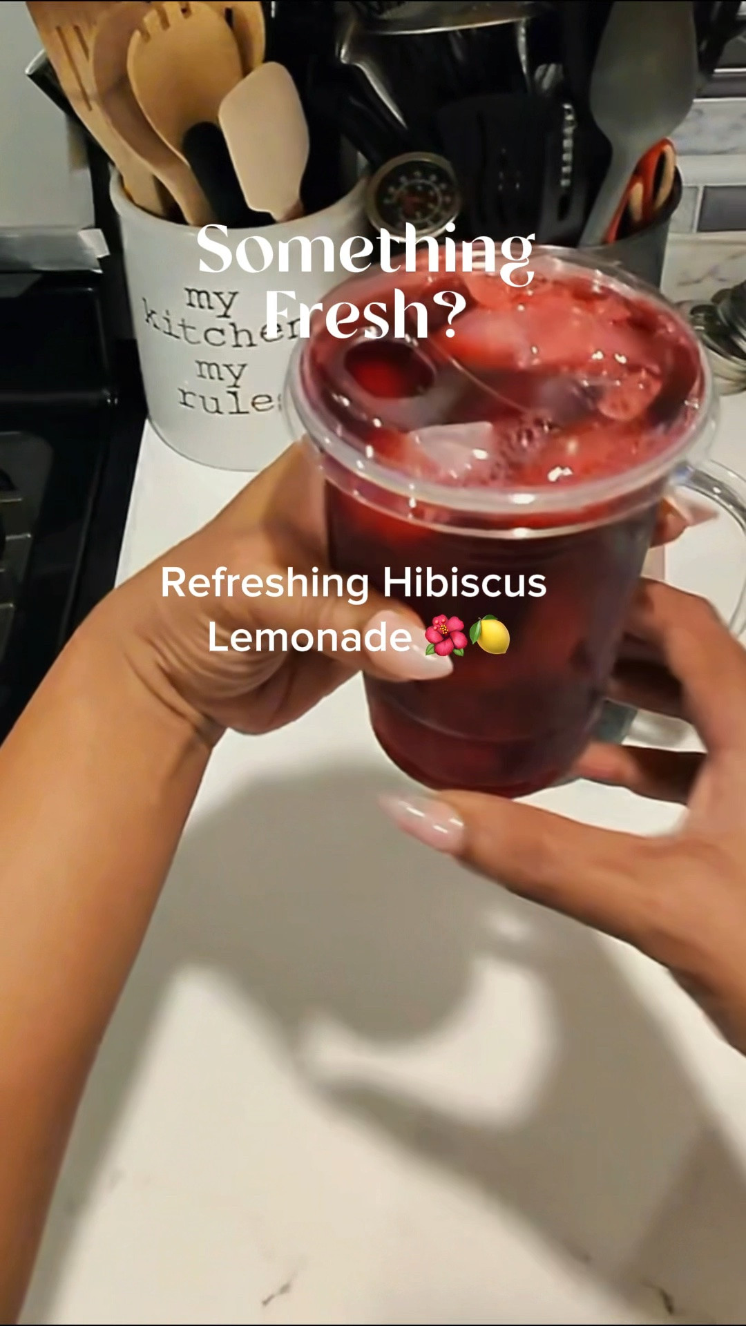 Nothing hits like an ice-cold homemade hibiscus lemonade on a hot Texas day. 🌺🍋 I steep dried hibiscus flowers, add fresh ground ginger and a touch of honey, then mix it with lemonade. Whether you make your own lemonade or use a store-bought one, it’s so refreshing and easy to make!

#HibiscusLemonade #SummerDrinks #HealthyDrinks #Over40Lifestyle #DrinkRecipe

#LTKfoodie #LTKmomlife