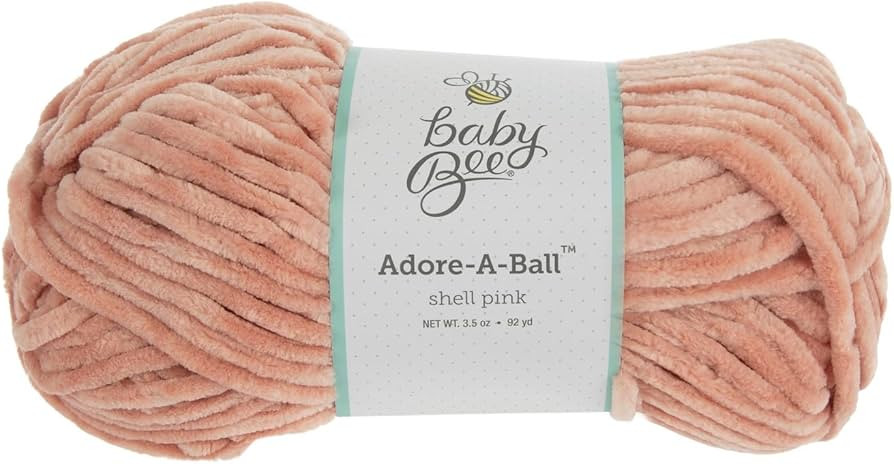 Hobby Lobby Baby Bee Adore-A-Ball Yarn- Bulky Yarn for Crocheting & Knitting – Soft Yarn Skein ... | Amazon (US)