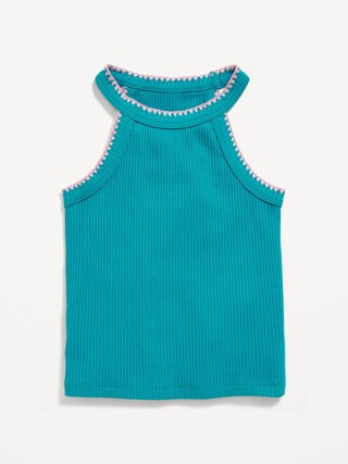 Fitted Halter Tank Top for Toddler Girls | Old Navy (US)