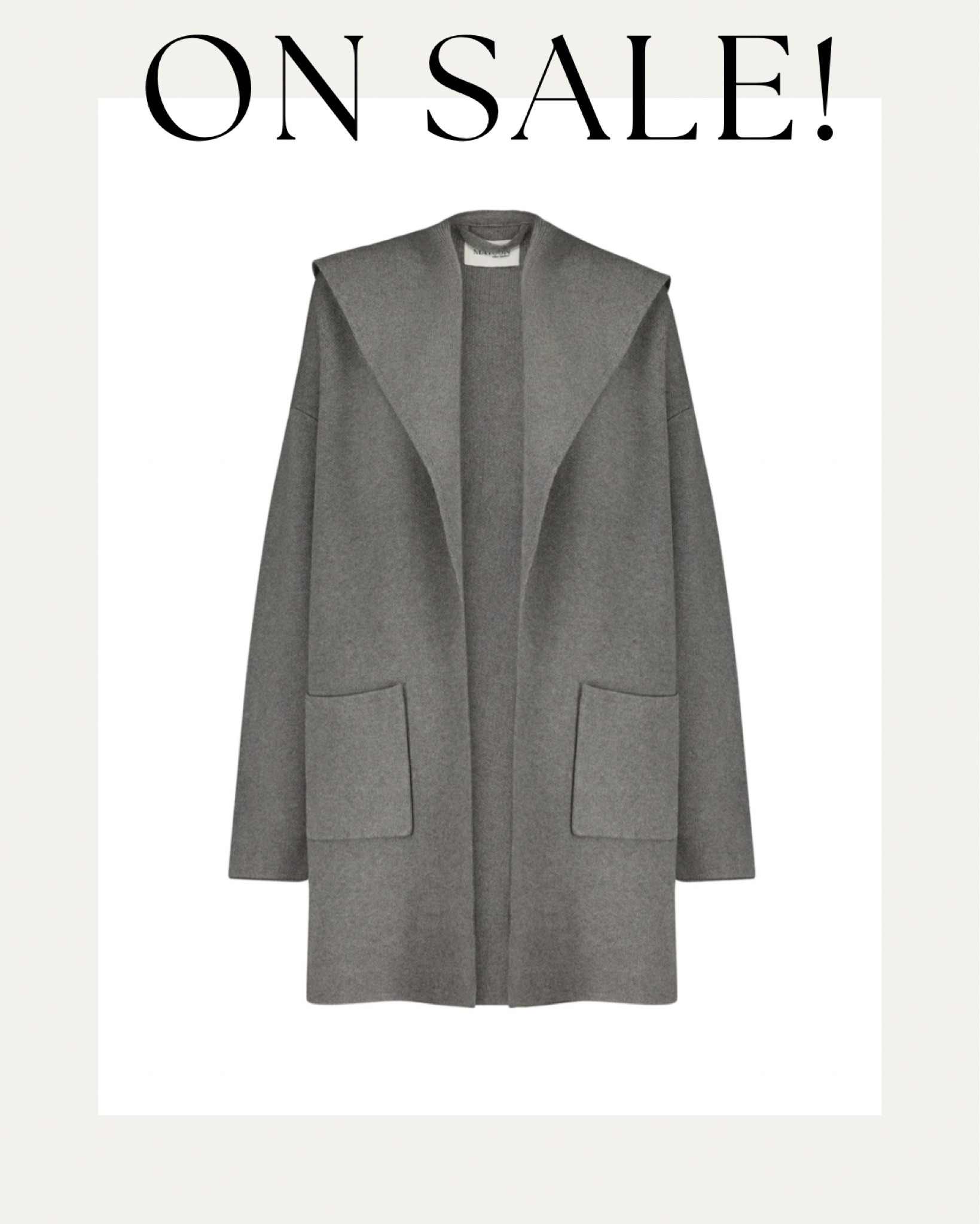 Sweater coat on sale! #coatigan 

#LTKsalealert #LTKSeasonal