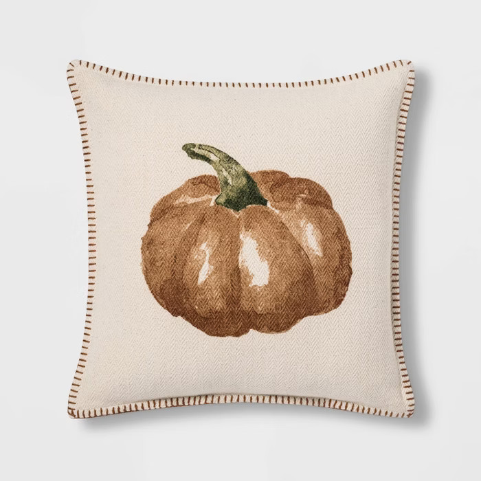 Pumpkin Square Pillow - Threshold™ | Target