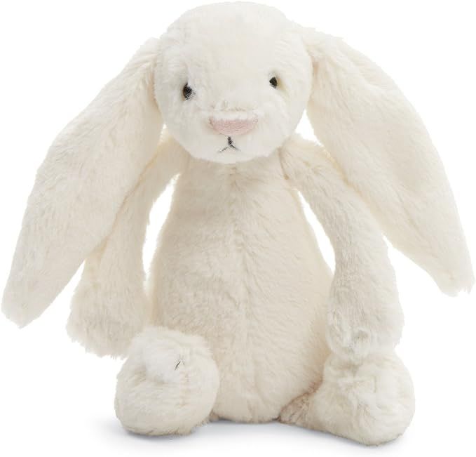 Jellycat Bashful Cream Bunny Stuffed Animal, Small, 7 inches | Amazon (US)