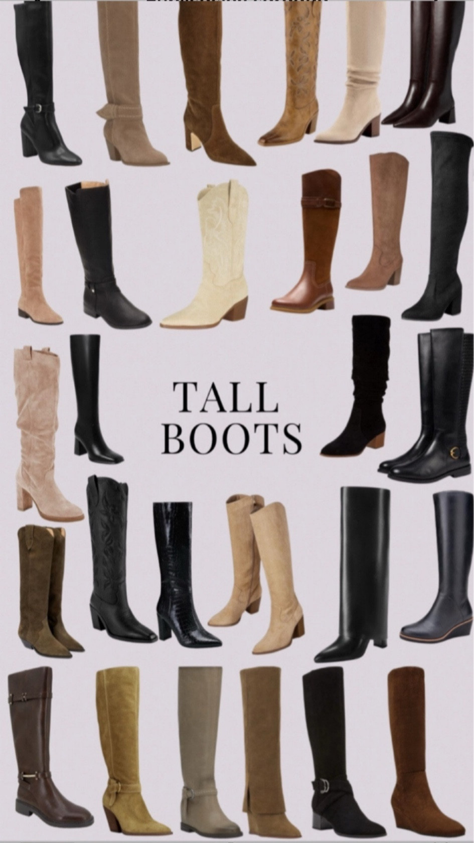 Still snowing in your part of the world? Keep warm with tall boots!

#LTKShoeCrush #LTKWorkwear #LTKStyleTip