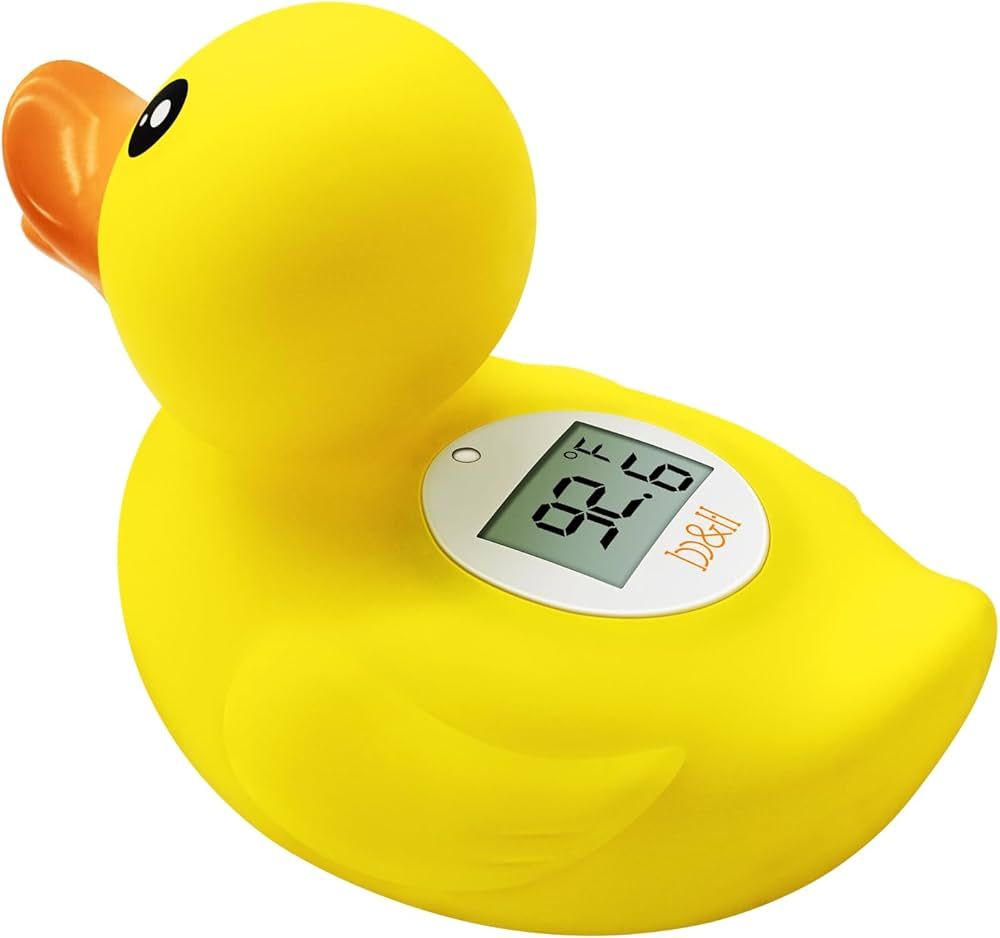 b&h Duck Baby Bath Thermometer, Toddlers Bath Temperature Thermometer Safety Floating Toy, Bathtu... | Amazon (US)