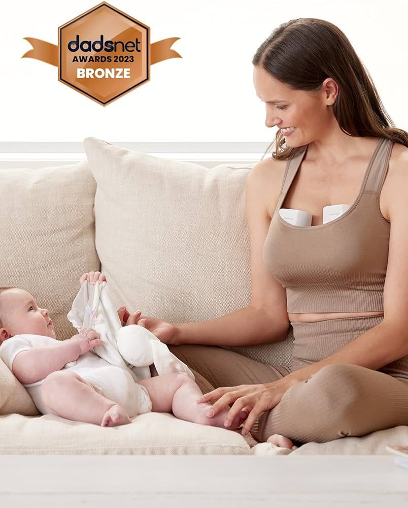 Momcozy Breast Pump S12 Pro Hands-Free, Wearable & Wireless Pump with Soft Double-Sealed Flange, ... | Amazon (US)