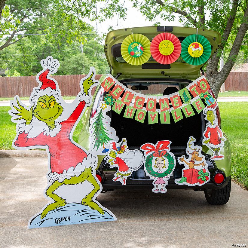 Dr. Seuss™ The Grinch Trunk-or-Treat Decorating Kit - 21 Pc. | Oriental Trading Company
