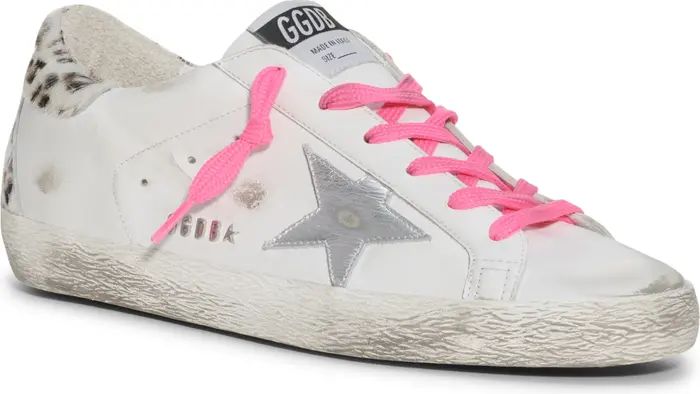 Superstar Genuine Calf Hair Low Top Sneaker | Nordstrom