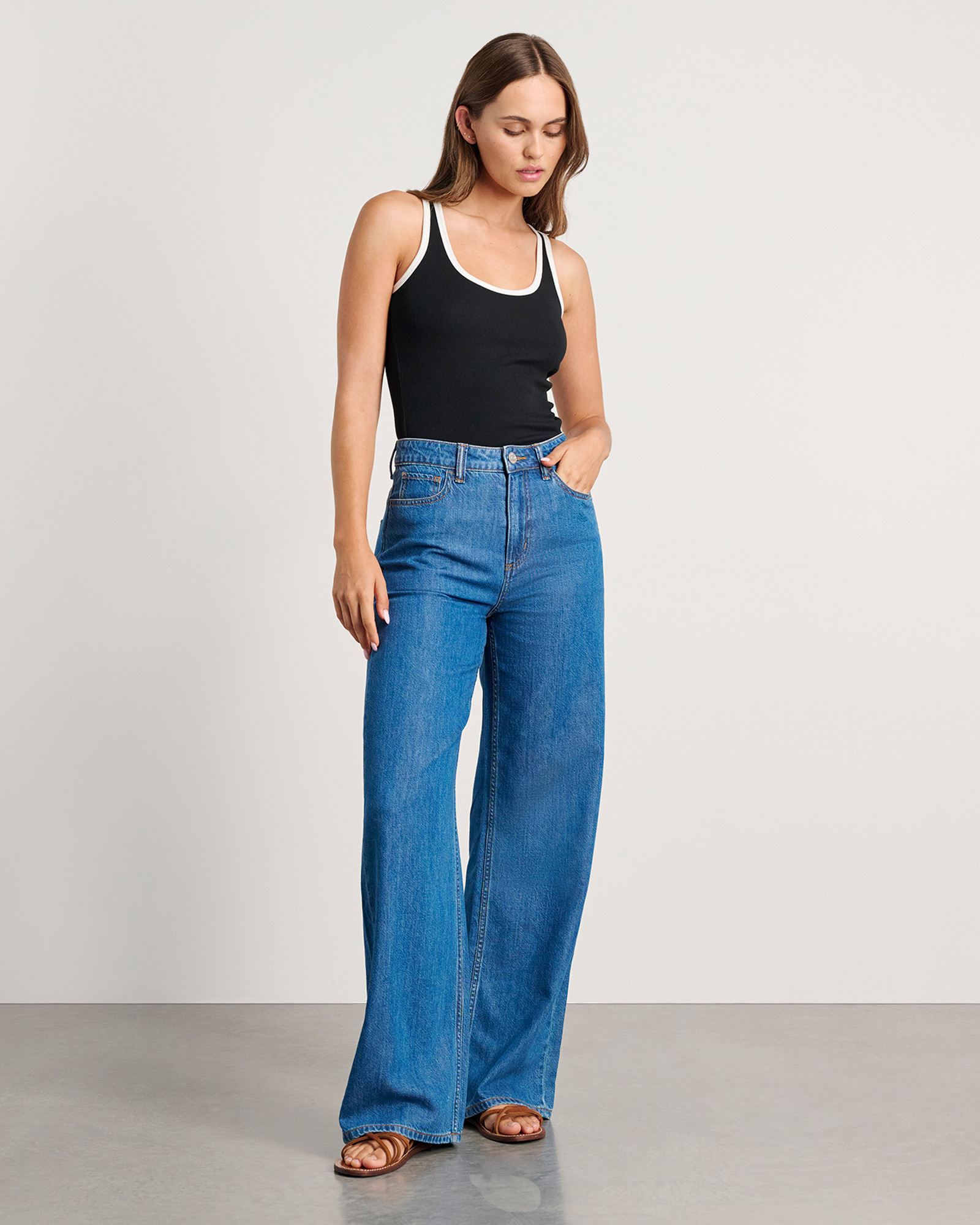 Loe Mid Rise Straight Jean | JAG (Australia & New Zealand)