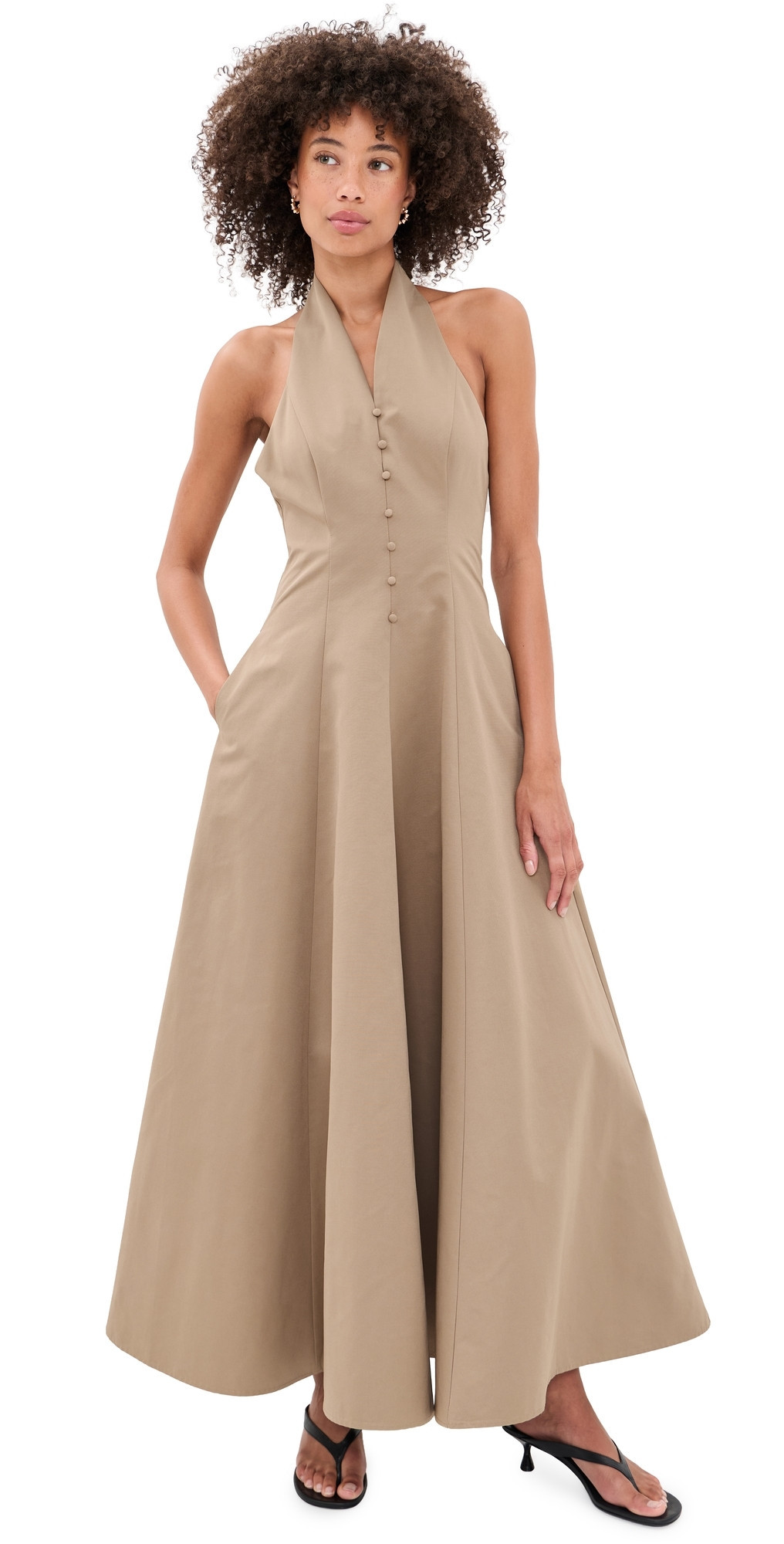 o. p.t Jora Dress Taupe 12 | Shopbop