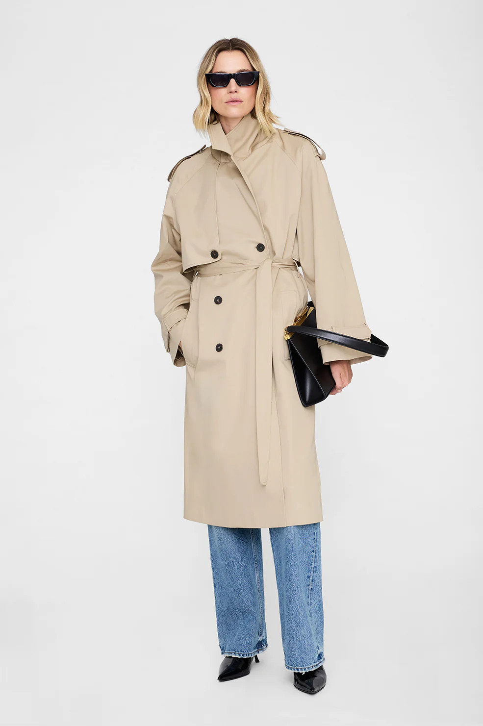 Rickie Maxi Trench | Anine Bing
