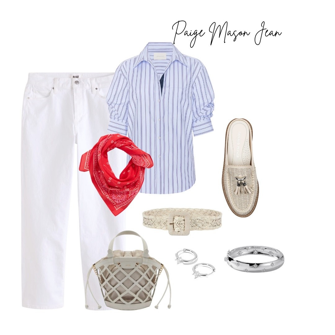 The crisp blue striped shirt is a summer staple!! Pair it with your favorite white jean and you are ready for your day!!

#LTKootd #LTKSeasonal #LTKOver40