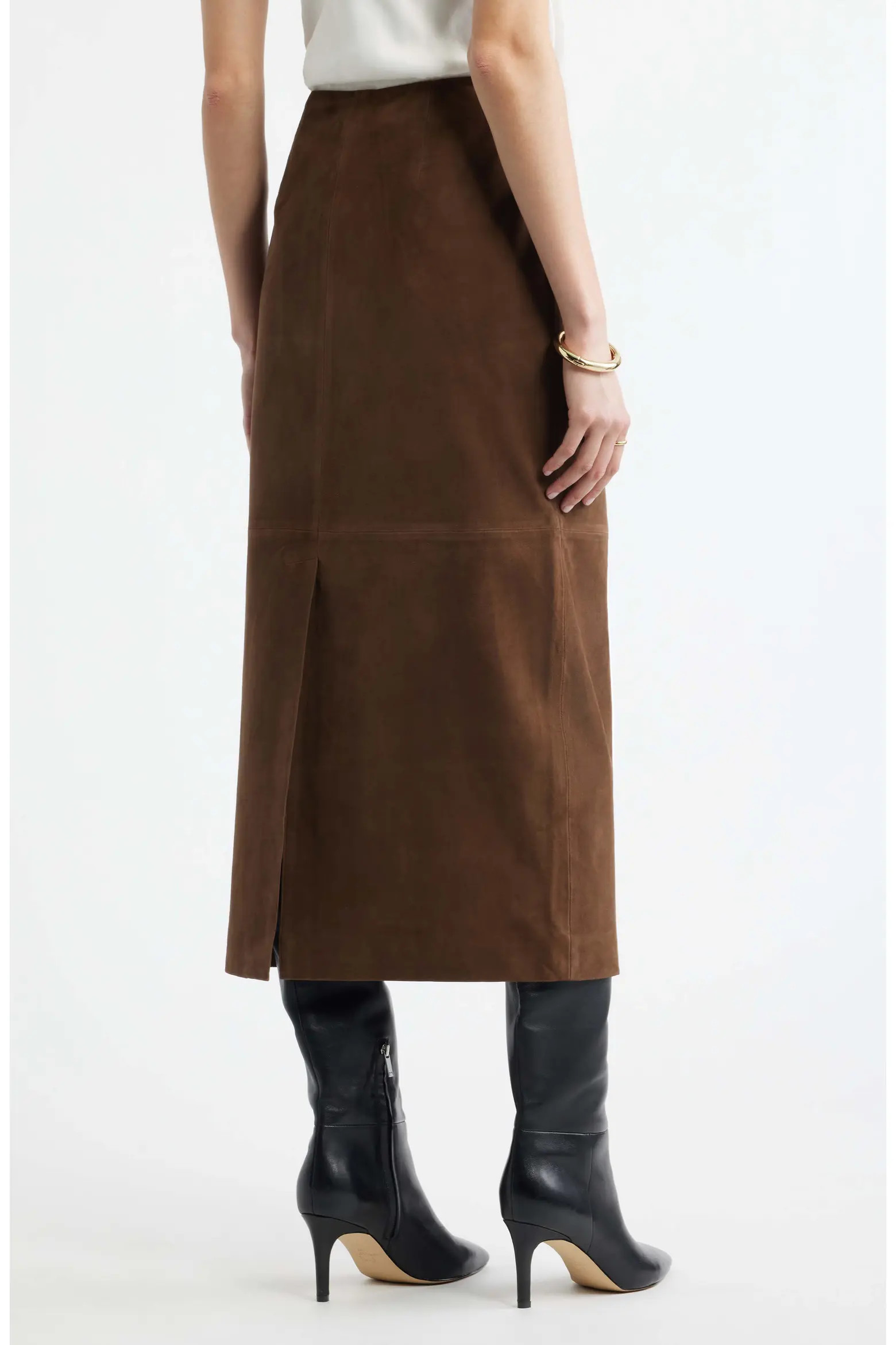 Suede Midi Skirt (Women) | Nordstrom | Nordstrom