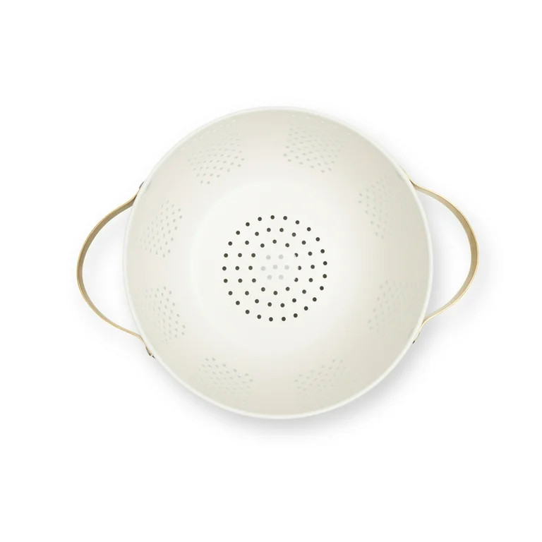 Thyme & Table Cream and Gold Colander | Walmart (US)
