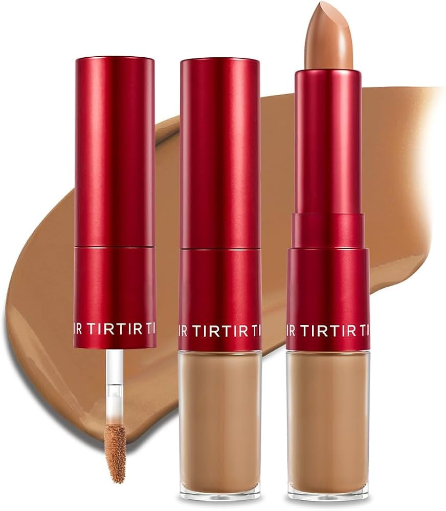 TIRTIR Glide&Hide Blurring Concealer - Creamy texture, Conceals dark circles and wrinkles, Dual f... | Amazon (US)