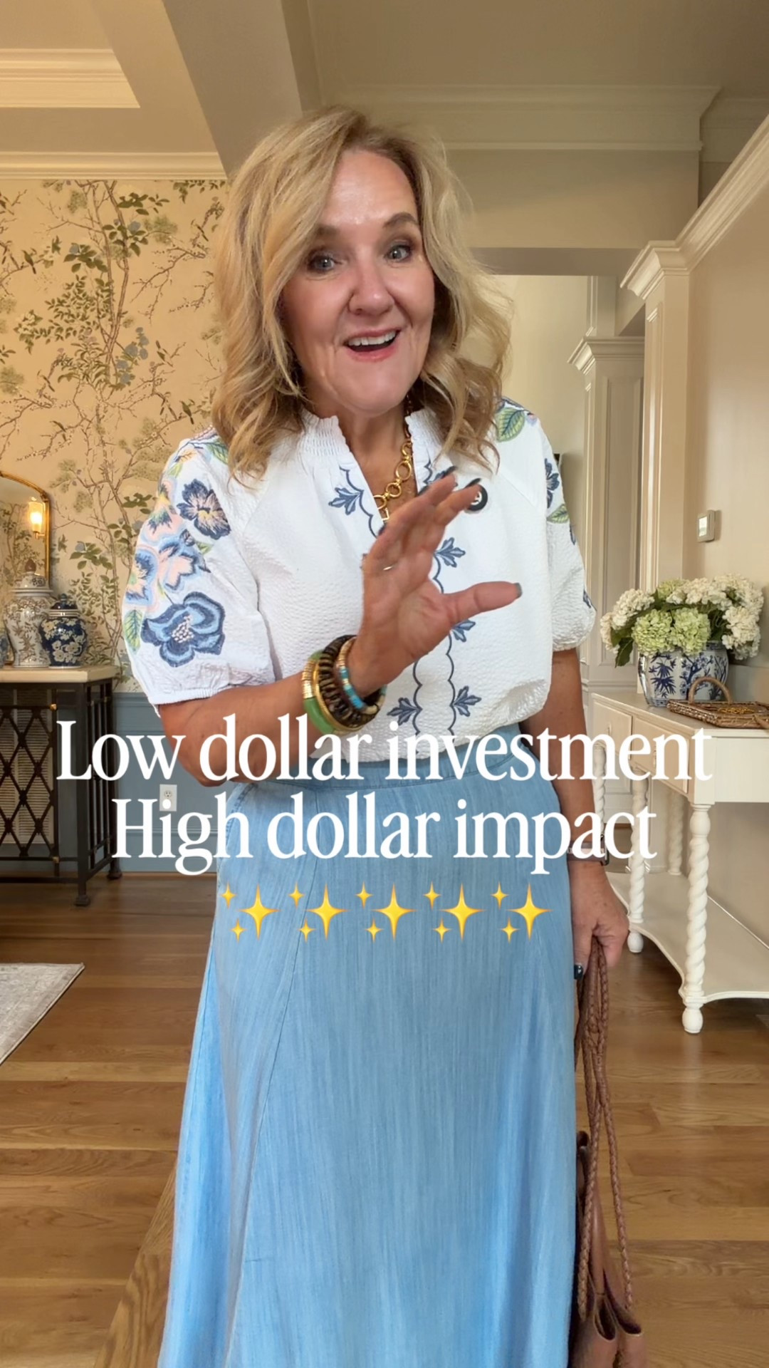 I love this brand. Always feminine. Always a great price point. 
The details here are stunning. Embroidery, gifts, pique and the colors! 
Skirt size 8
Everything else is size medium. The knit pants run big. Consider sizing down. 

Linking my shoes and jewelry too. 25% off Allie & Bess code NANETTE25

Florida outfits, vacation outfits, Snowbird outfits, retiree outfits denim skirt, embroidered top vacation dress travel, set southern style @belk

#LTKOver40 #LTKFindsUnder100 #LTKFindsUnder50