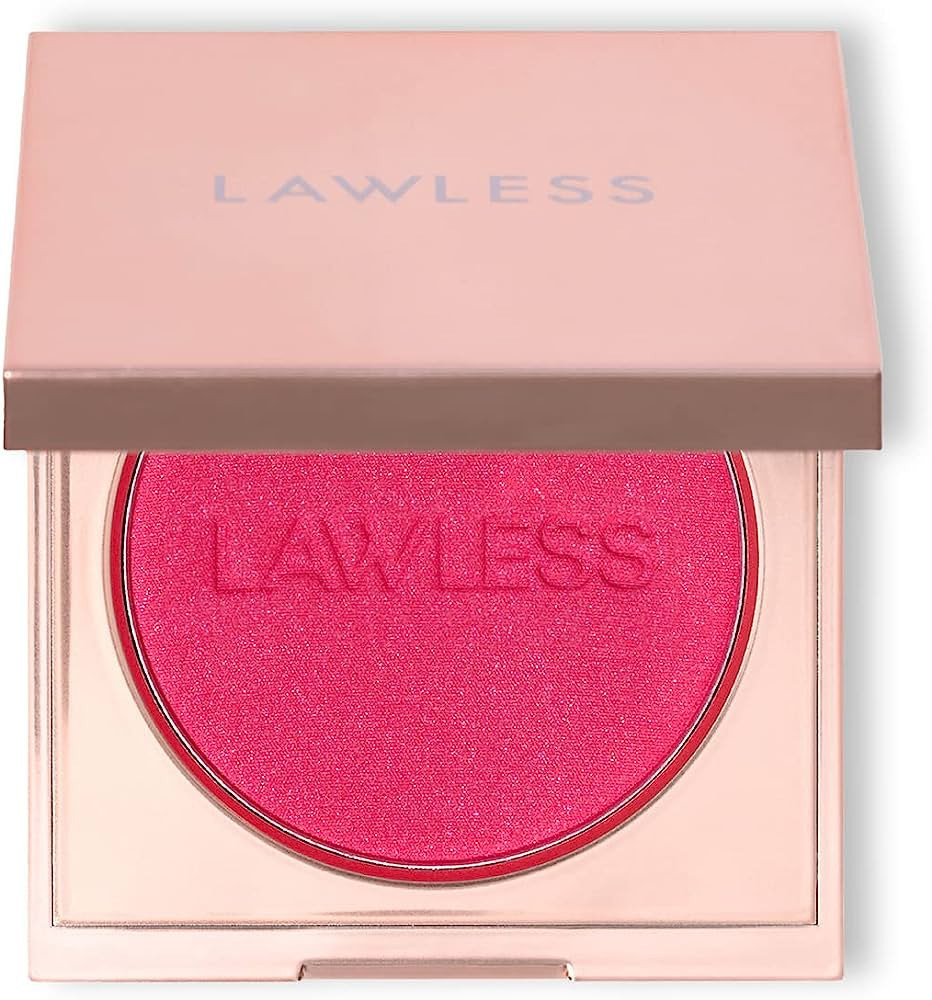 LAWLESS Women's Make Me Blush Talc Free Velvet Blush, Watermelon, 0.18 oz | Amazon (US)
