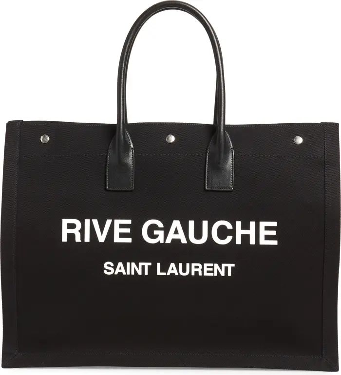 Noe Rive Gauche Logo Canvas Tote | Nordstrom