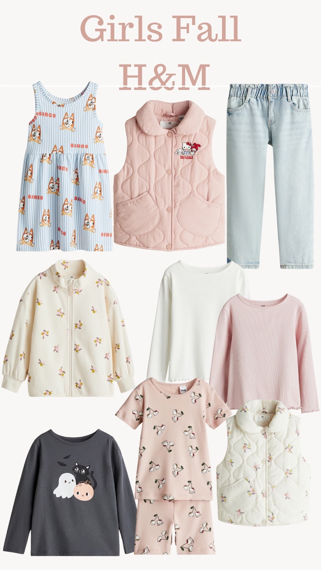Girls fall clothes from H&M 
Cute clothes for the fall for girls. 
Girls fall clothes 

#LTKKids