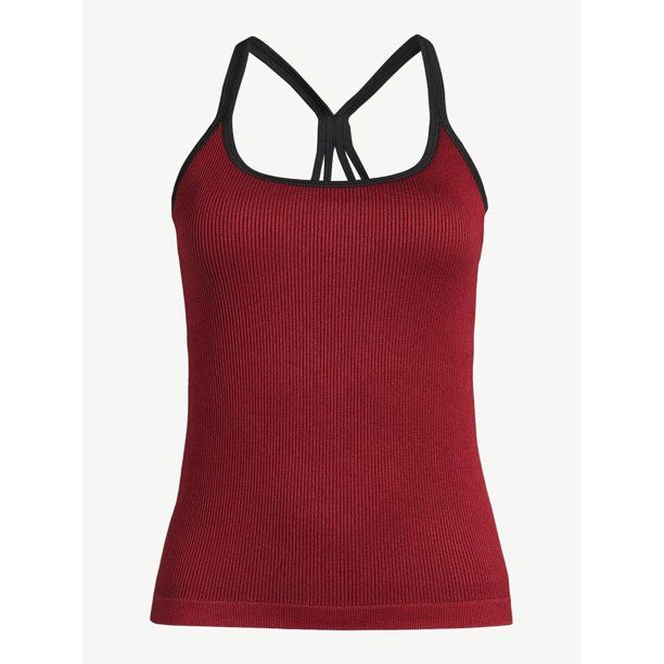 Love & Sports Women's Seamless Ribbed Tank Top - Walmart.com | Walmart (US)