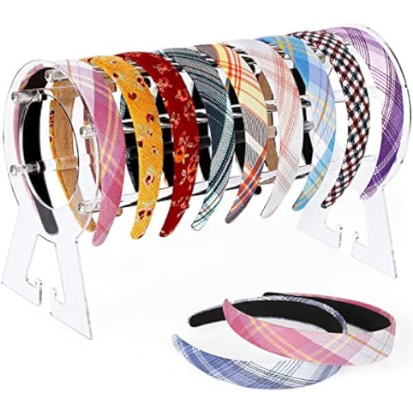OAOLEER Headband Holder,Clear Jewelry Organizer for Teen Girl Women Gifts, The Perfect Headband D... | Amazon (US)
